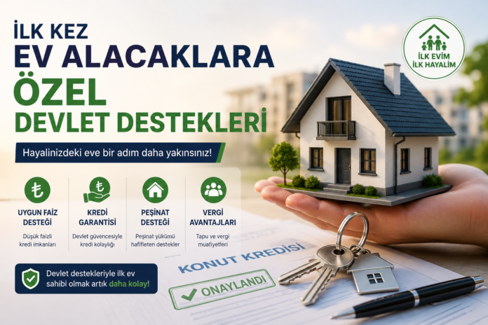 ilk kez ev alacaklara devlet destekleri